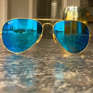 Ray-Ban RB3025 Aviator Flash Lenses